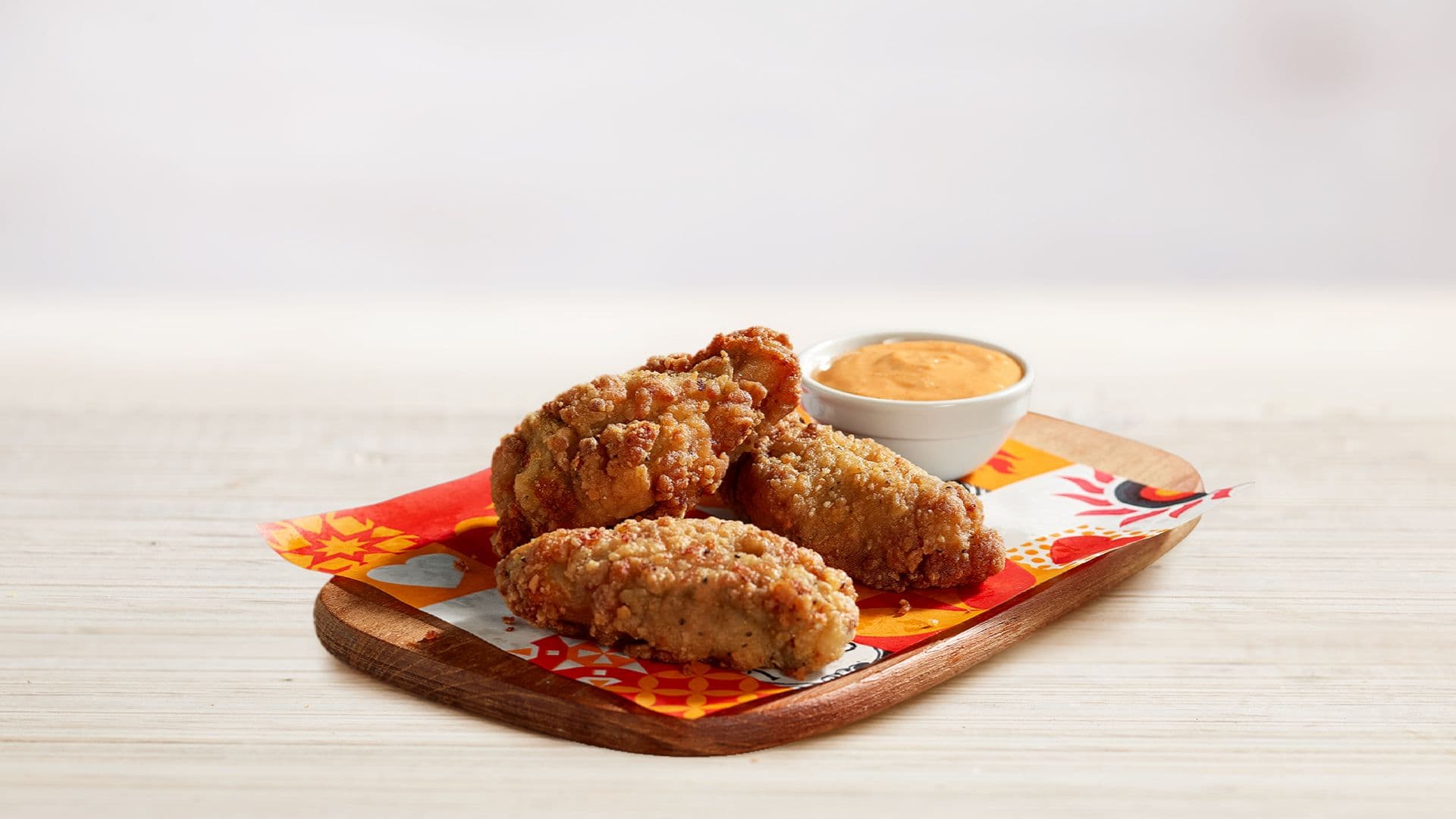Crispy Wings with O Sauce