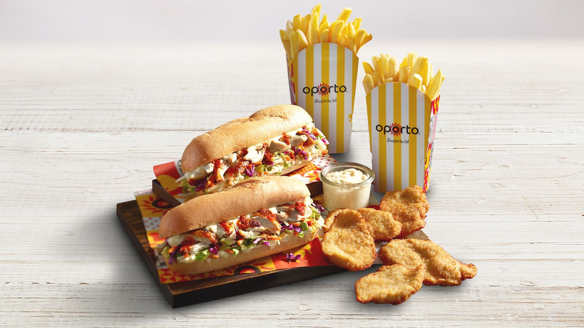 Porto Roll Meal for 2
