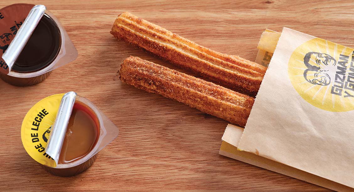 Churros with Dulce de Leche