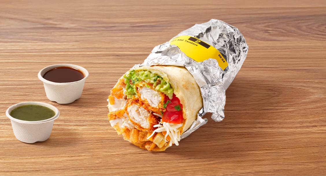 Cali Burrito (Mini) - Crispy Chicken Tenders