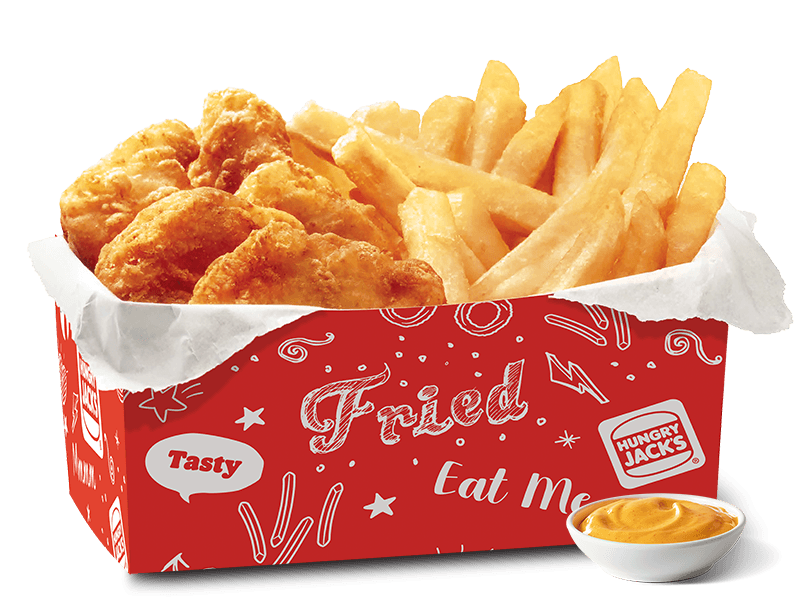6 x Nugget Snack Box