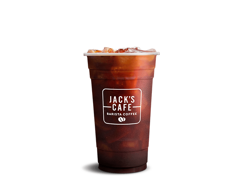 Jack's Café Iced Coffee Long Black Medium