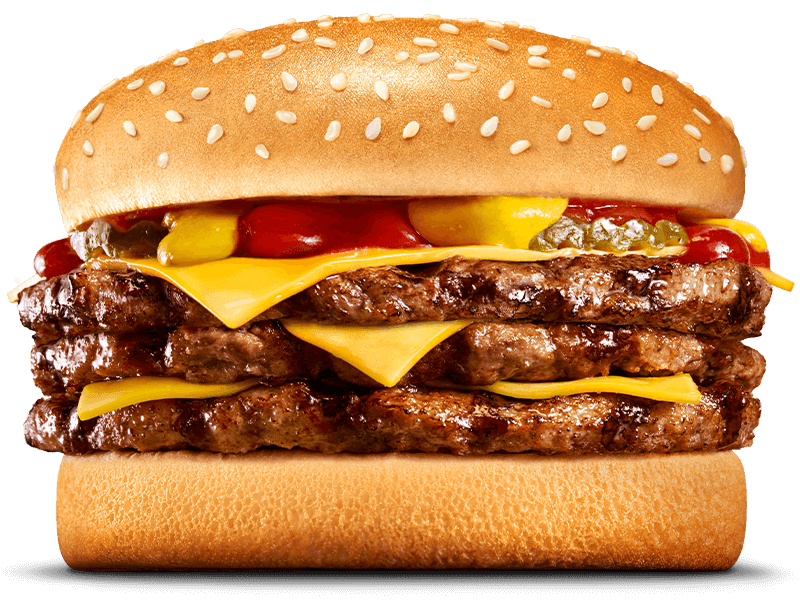 Cheeseburger Triple