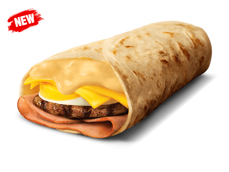 Eggs Benny Wrap