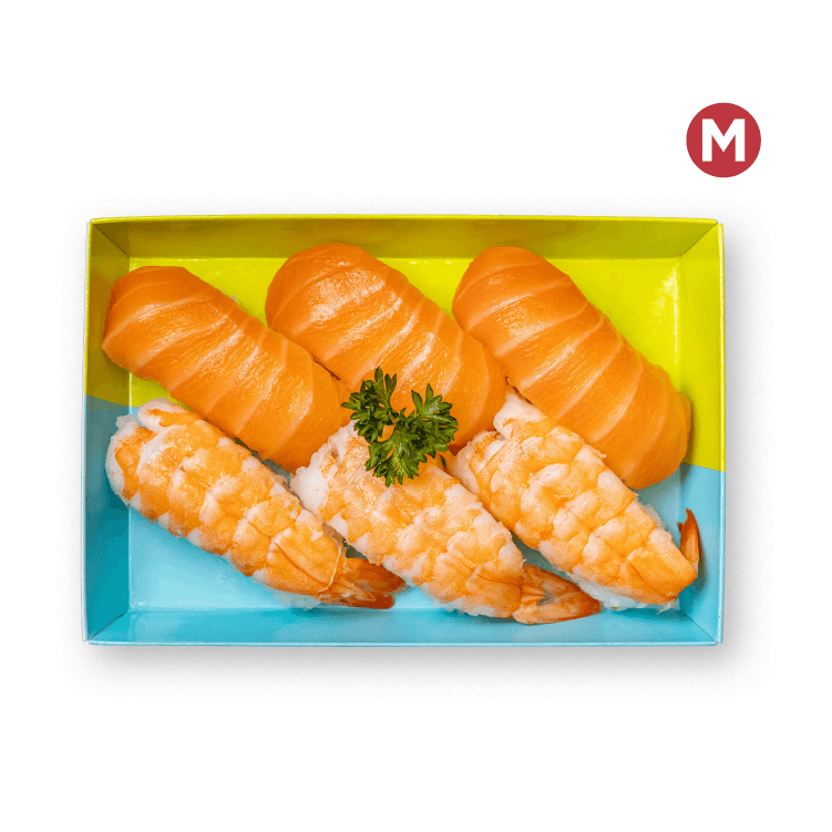 Salmon & Prawn Box