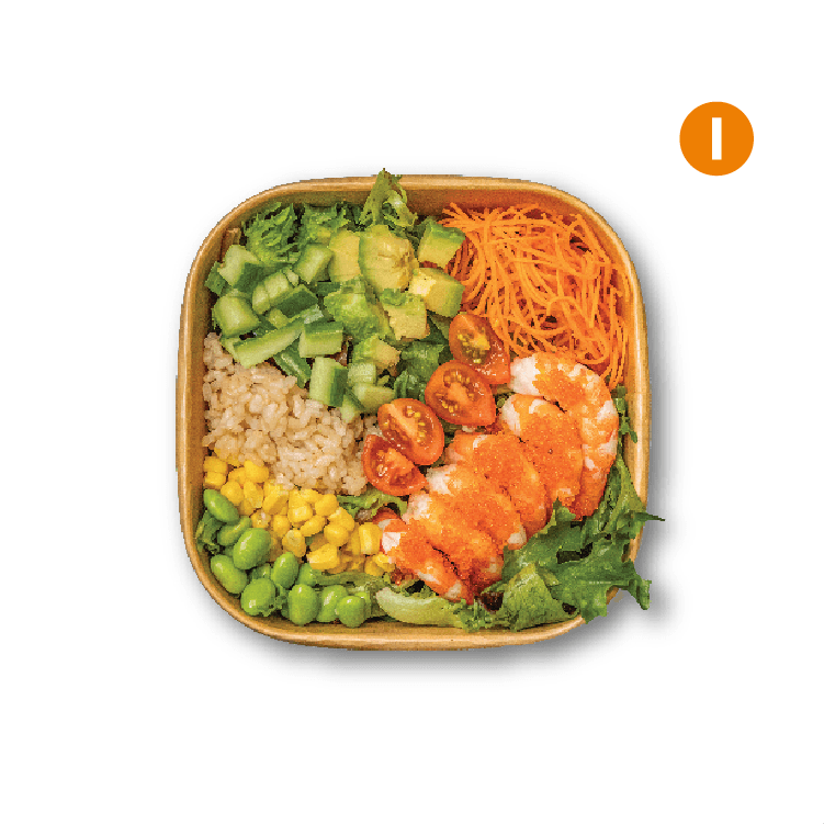 Fresh Prawn Salad (Salad Dressing)